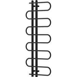 Mexen Kiso банска радиатор 1250 x 500 мм, 256 W, черен - W114-1250-500-00-70