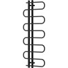 Mexen Kiso банска радиатор 1250 x 500 мм, 256 W, черен - W114-1250-500-00-70