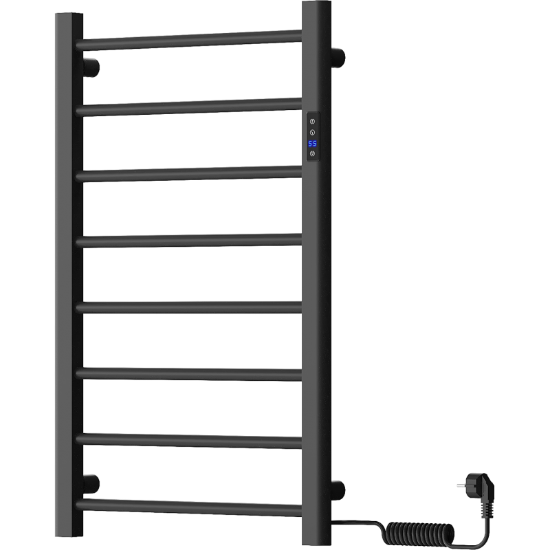 Mexen Oso електрически двоен радиатор 910 х 500 мм, 200 W, черен - W304-0910-500-00-70