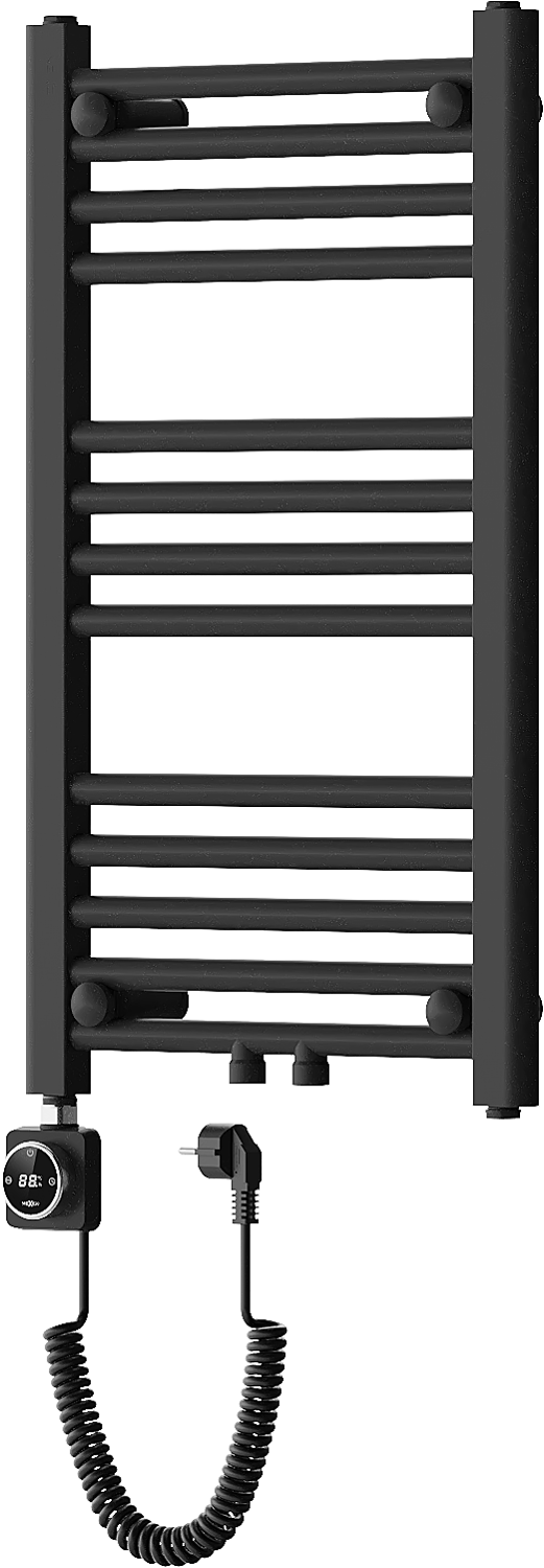 Mexen Mars електрически радиатор 700 x 400 мм, 300 W, черен - W110-0700-400-6300-70