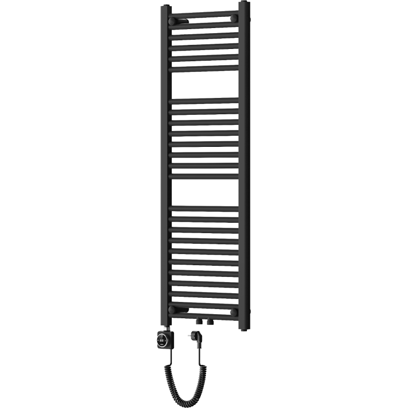 Mexen Mars електрически радиатор 1200 x 400 мм, 400 W, черен - W110-1200-400-6400-70