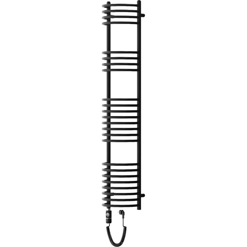 Mexen Eros електрически радиатор 1600 x 318 мм, 600 W, черен - W112-1600-318-2600-70