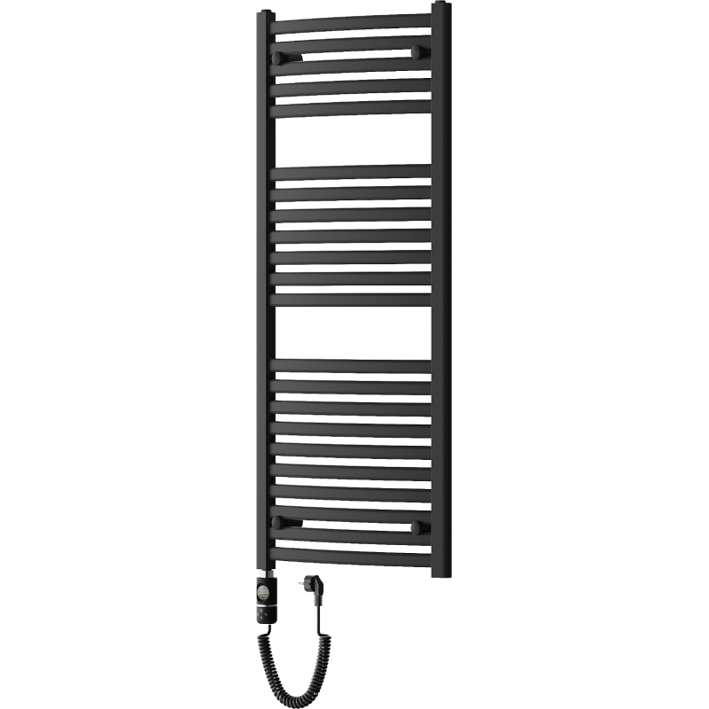 Mexen Helios електрически радиатор 1200 x 500 мм, 600 W, черен - W103-1200-500-2600-70