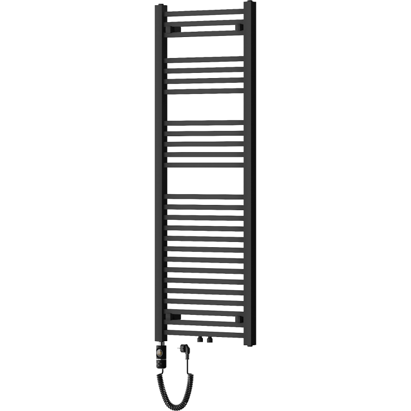 Mexen Pluton електрически радиатор 1450 x 500 мм, 900 W, черен - W106-1450-500-2900-70