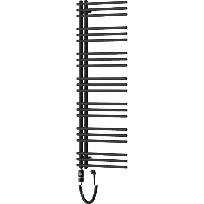 Mexen Neptun електрически радиатор 1400 x 500 mm, 600 W, черен - W101-1400-500-2600-70