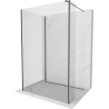 Mexen Kioto Walk-in душ етаж 120 x 120 x 30 см, прозрачен, сив матов - 800-120-120-221-66-00-030