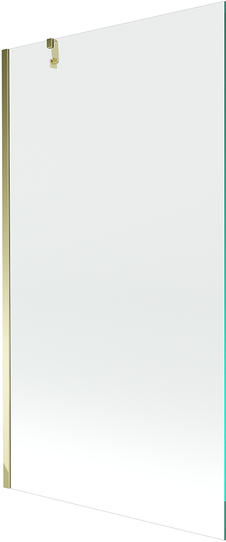 Mexen Next душ душ на наванна 1-скръден 90 x 150 см, прозрачен, златен - 895-090-000-00-00-50